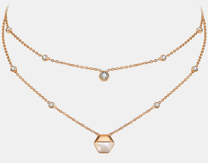 DOUBLE LAYER MANGO NECKLACE