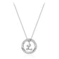 STERLING SILVER COUPLES NECKLACE