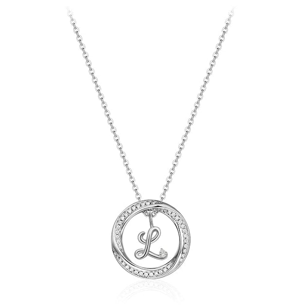 STERLING SILVER COUPLES NECKLACE