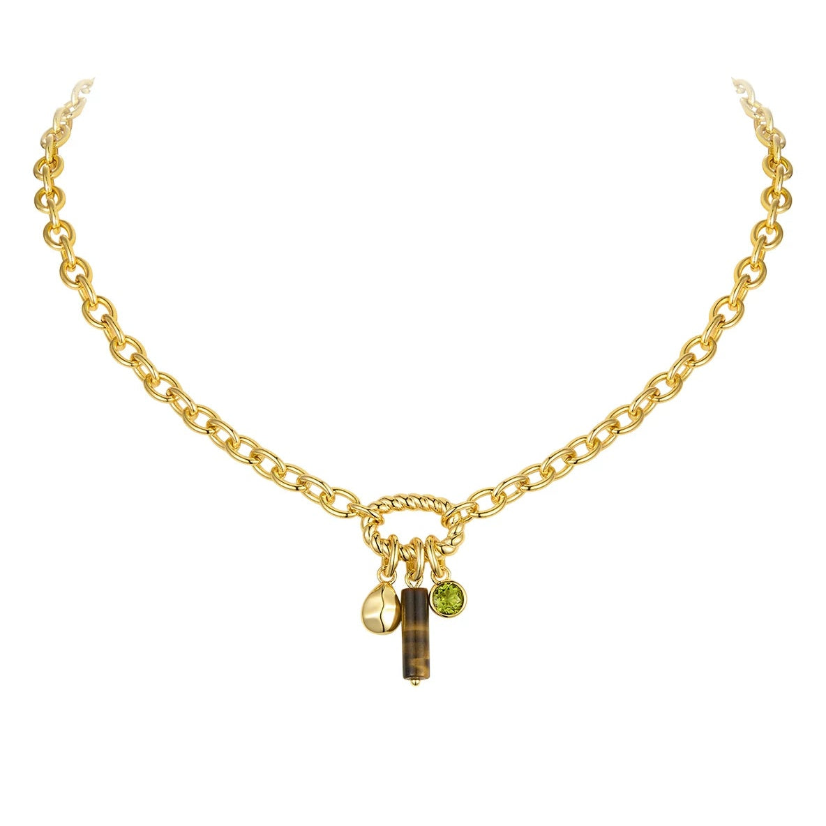 NICHE TIGER EYE NECKLACE