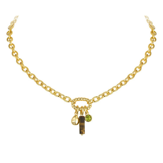 NICHE TIGER EYE NECKLACE