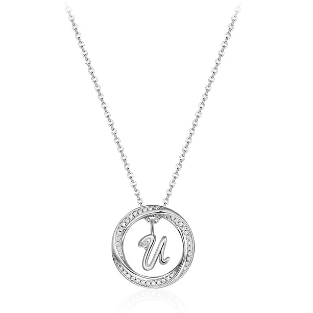 STERLING SILVER COUPLES NECKLACE