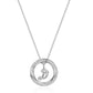 STERLING SILVER COUPLES NECKLACE