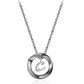 STERLING SILVER COUPLES NECKLACE