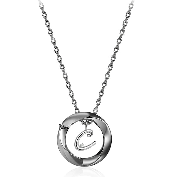 STERLING SILVER COUPLES NECKLACE
