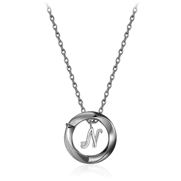 STERLING SILVER COUPLES NECKLACE