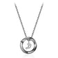 STERLING SILVER COUPLES NECKLACE