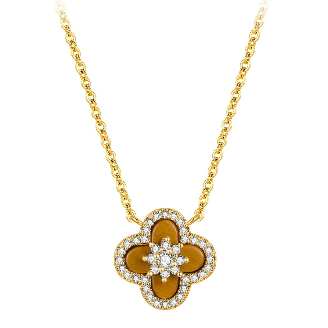 GOLD TIGER EYE NECKLACE