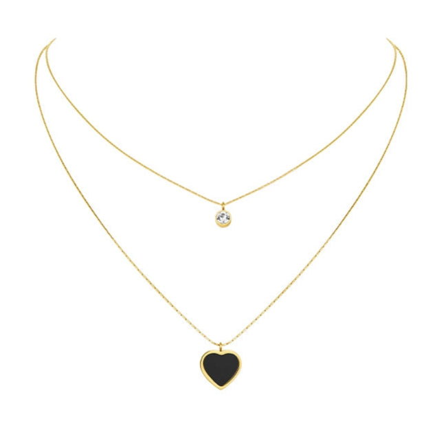 VINTAGE DOUBLE LAYER NECKLACE