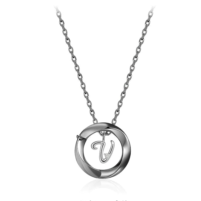 STERLING SILVER COUPLES NECKLACE