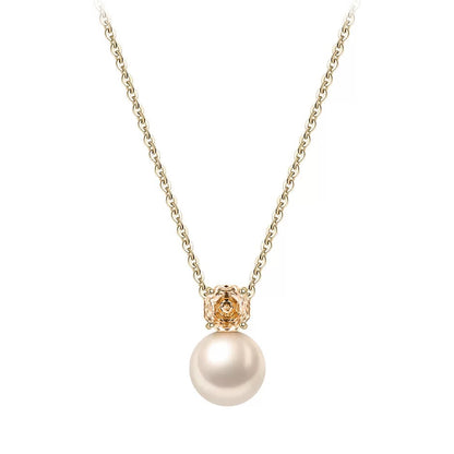 ELEGANT PEARL SUMMER NECKLACE