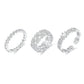 LUXURY STACKING RING SET