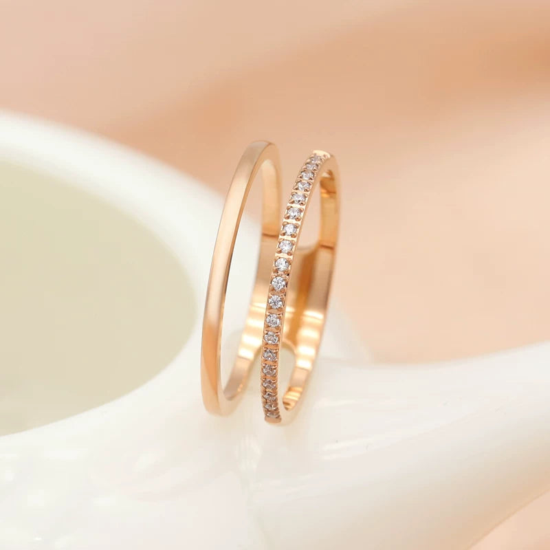 CHIC STACKABLE RINGS SET
