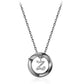 STERLING SILVER COUPLES NECKLACE