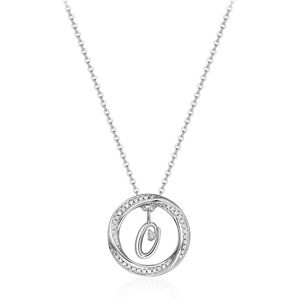 STERLING SILVER COUPLES NECKLACE