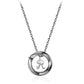 STERLING SILVER COUPLES NECKLACE