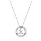 STERLING SILVER COUPLES NECKLACE
