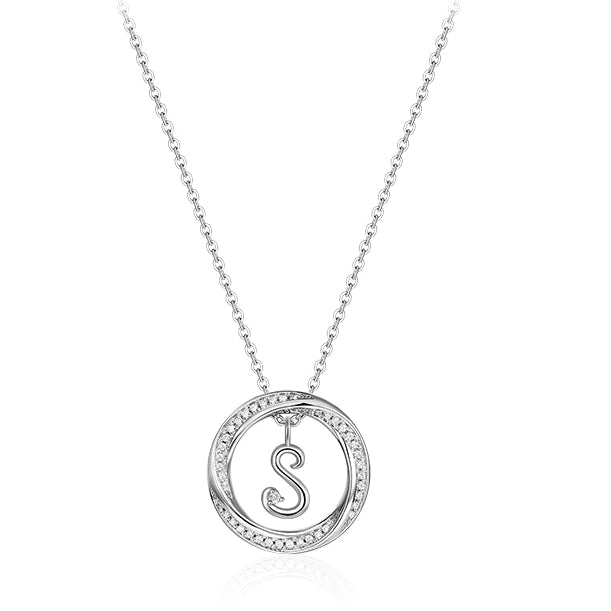 STERLING SILVER COUPLES NECKLACE