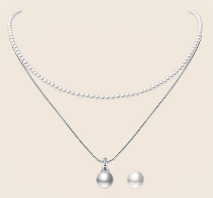 LAYERED PEARL NECKLACE COLLECTION