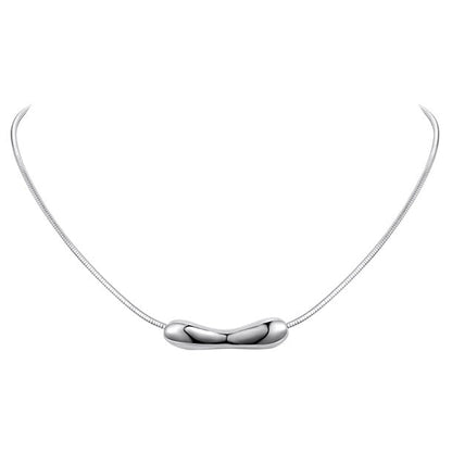 ELEGANT EGGPLANT NECKLACE