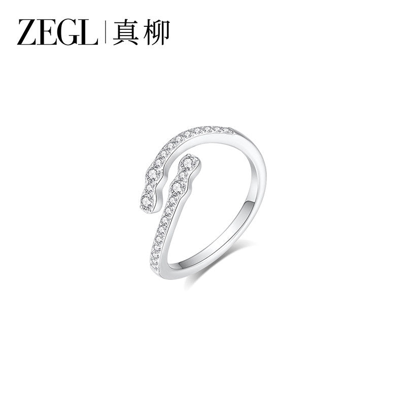 ZIRCONIA OPEN RING JEWELRY