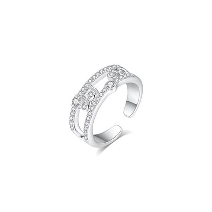 ZIRCONIA OPEN RING JEWELRY