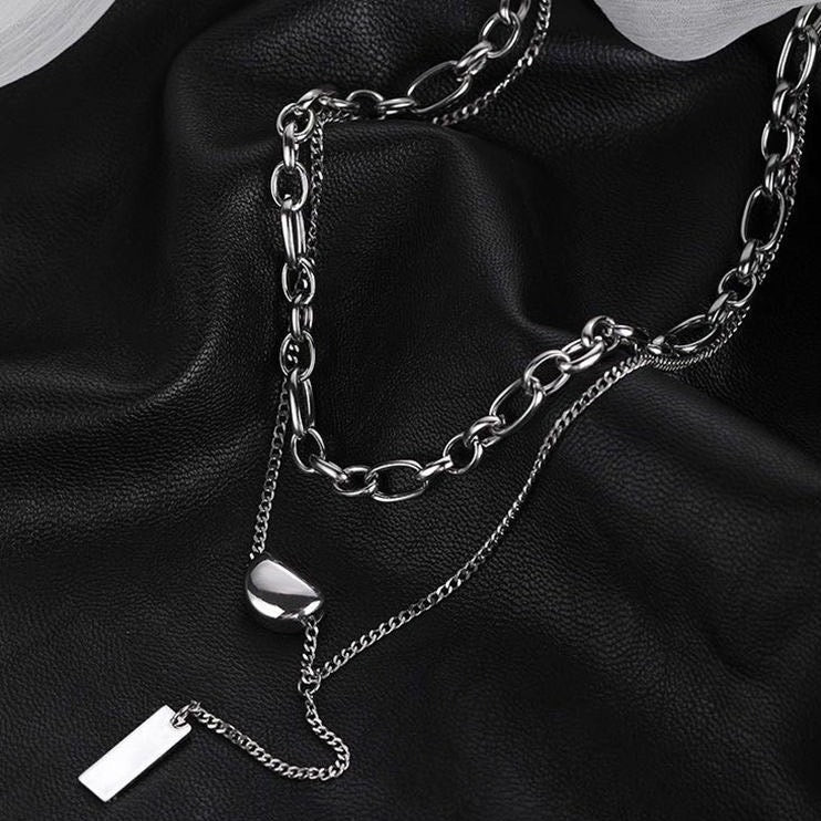 DOUBLECHAIN NEKCLACE