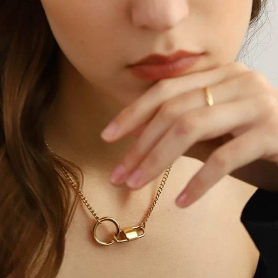 GOLD SYMBOL NECKLACE