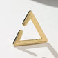 GOLD TRIANGLE EARCUFF