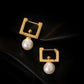 SQUARE PEARL PIERCE