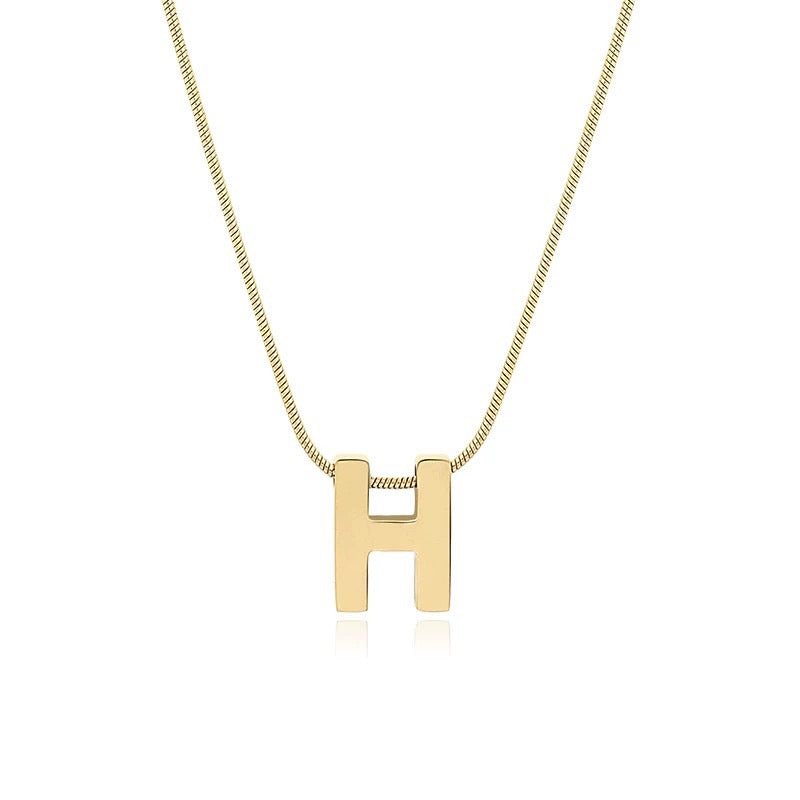 H DESIGN NECKLACE