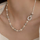 PEARL NECKLACE （silver）