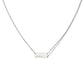 RECTANGULAR PLATE NECKLACE