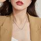 RECTANGULAR PLATE NECKLACE