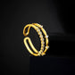 Zirconia Double Ring
