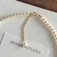 FAIRYTALE VINTAGE PEARL STATEMENT NECKLACE