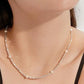 FRESHWATER PEARL SILVER NECKLACE