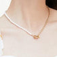BAROQUE PEARL COLLARBONE NECKLACE