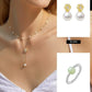 DOUBLE LAYER PEARL CAMELLIA NECKLACE