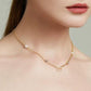 RHINESTONE PEARL NECKLACE