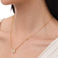 LUXE ZIRCONIA PEARL NECKLACE