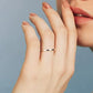 VEGAN SILVER INDEX FINGER RING SET