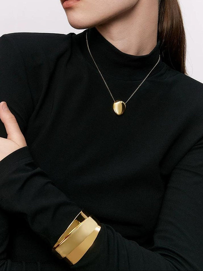 FRENCH RETRO TEARDROP NECKLACE