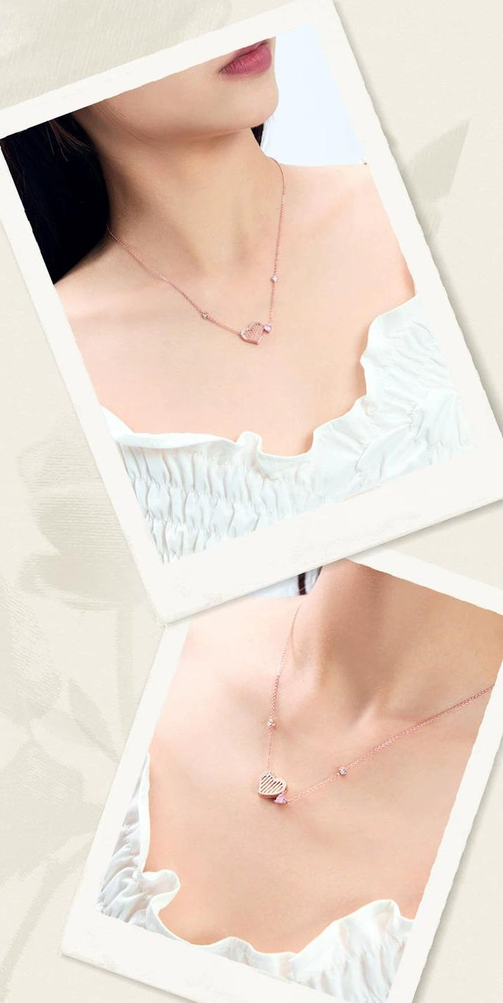 HEART STRINGS LOVE NECKLACE