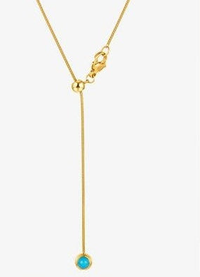 GOLD SNAKE BONE NECKLACE