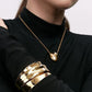 FRENCH RETRO TEARDROP NECKLACE
