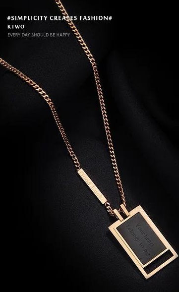 MINIMALIST ENGRAVED NECKLACE