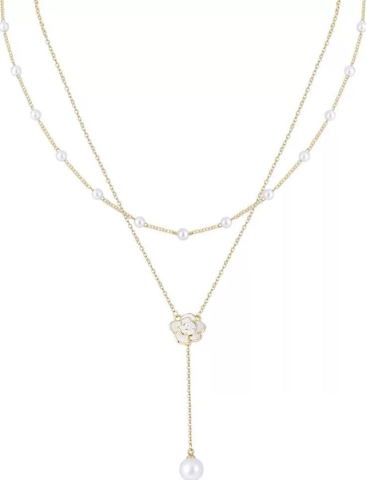 LUXURY PEARL COLLARBONE NECKLACE