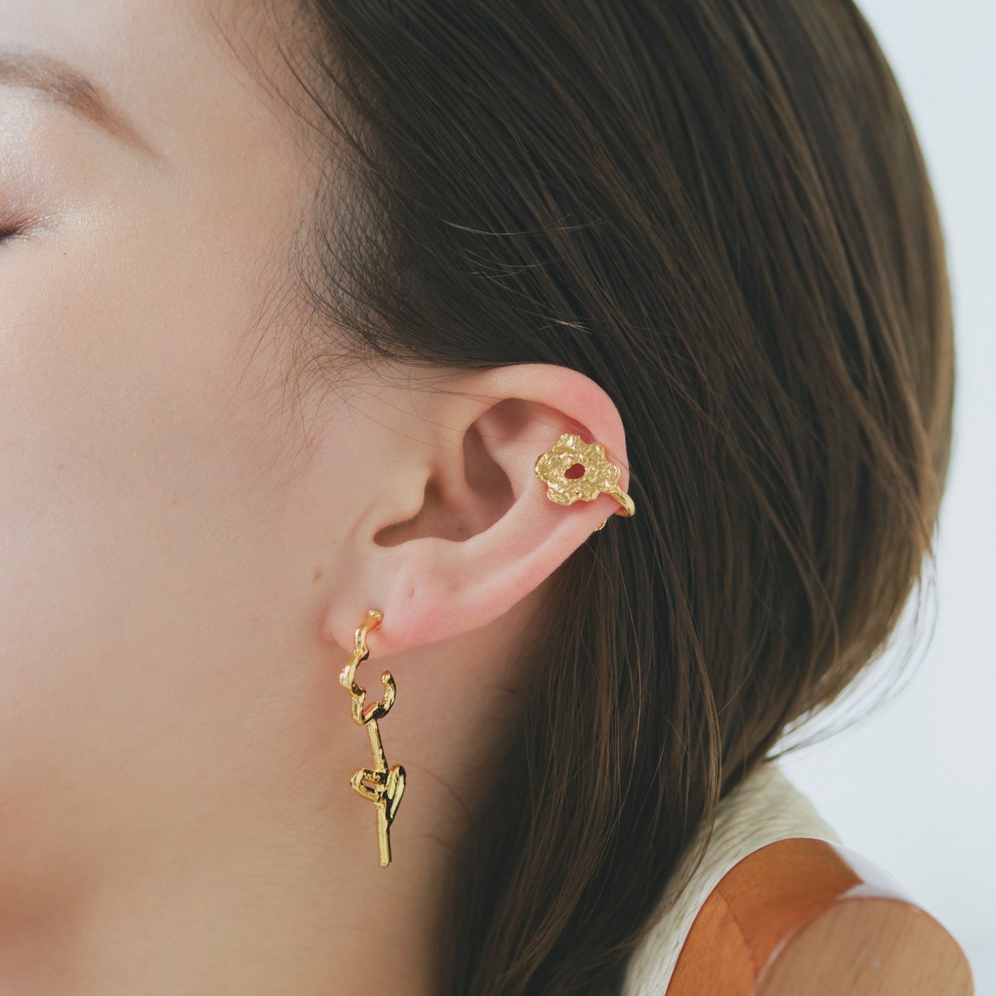 Mini Poppy Ear Cuff