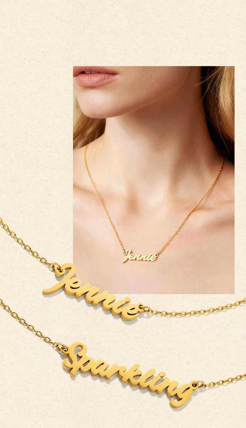 CUSTOM NAME NECKLACE JEWELRY